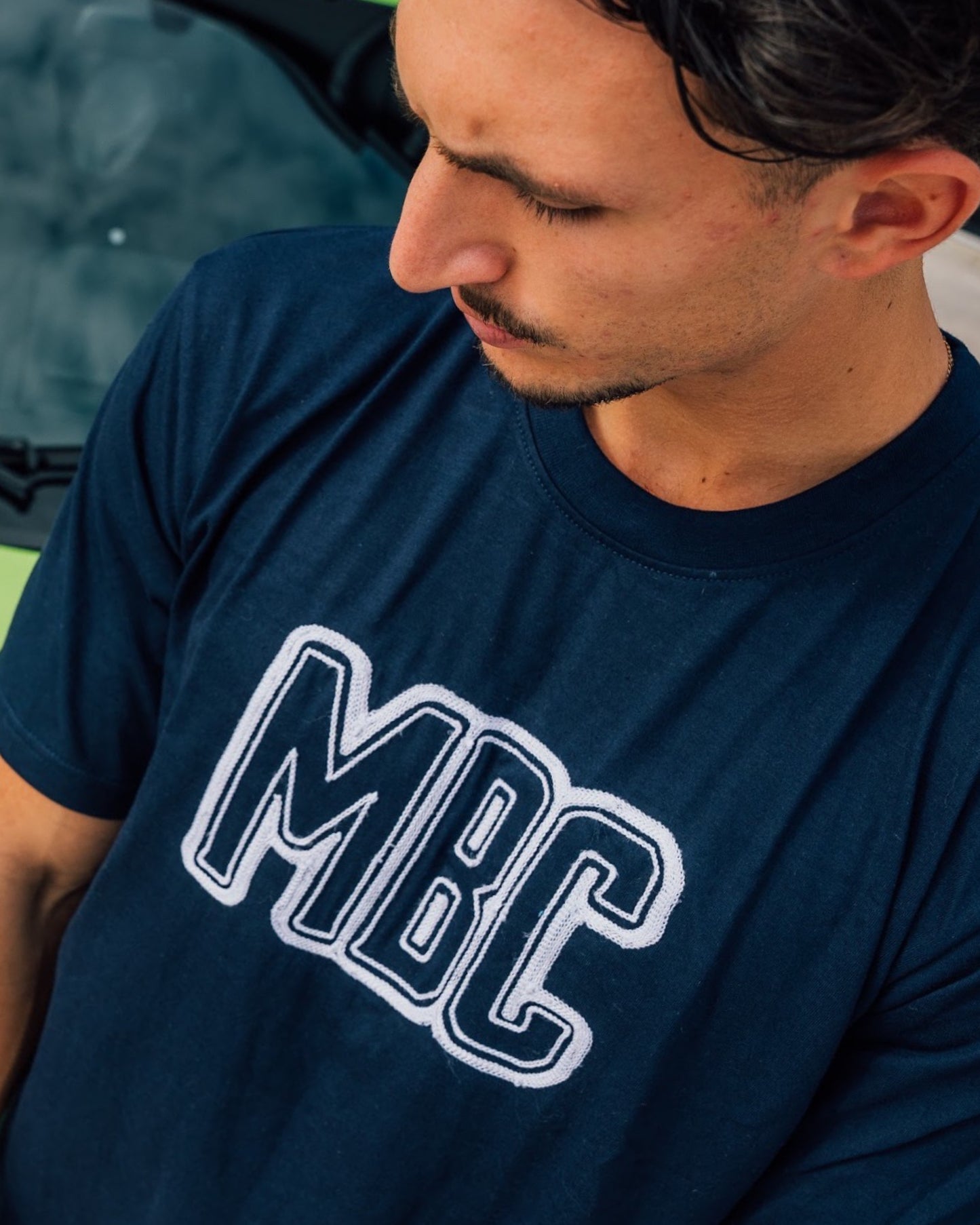 MBC TECH SHIRT WITH CHAINLINK EMB