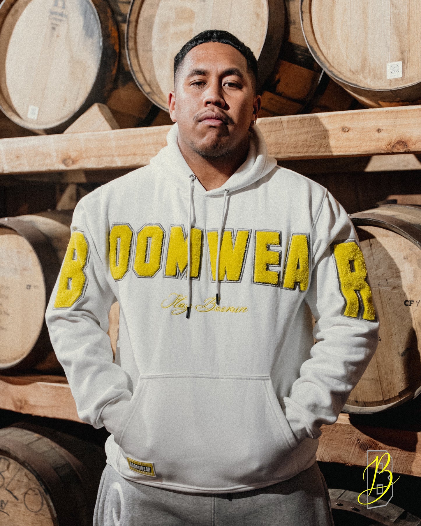 BOOMWEAR WHITE JUMPER