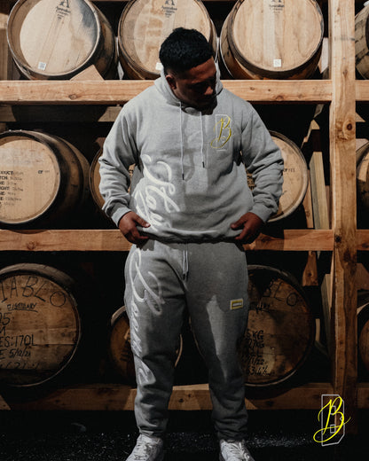 Grey Stay Boomin Tracksuit