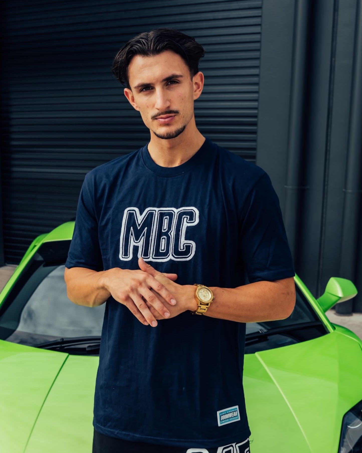 MBC TECH SHIRT WITH CHAINLINK EMB
